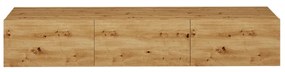 Szafka RTV GABI 160cm dąb artisan wisząca KOCOT MEBLE
