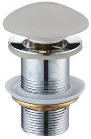 Mexen korek klik-klak okrągły, popielaty ceramiczny mat - 79910-67