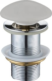 Mexen korek klik-klak okrągły, popielaty ceramiczny mat - 79910-67