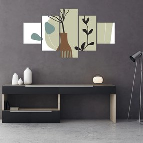 Obraz - Kwiaty w wazonie N⁰2 (125x70 cm)