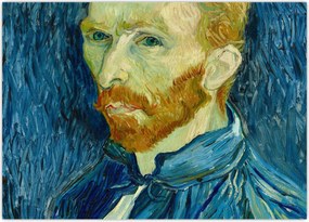 Obraz - Vincent van Gogh, Self-Portrait, reprodukcje (70x50 cm)
