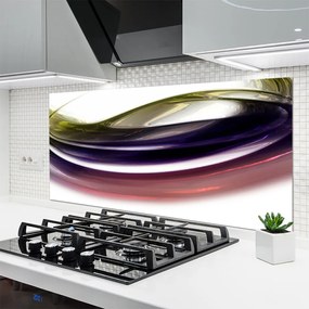 Panel nad blat kuchenny Cyfrowa Wizja Abstrakcji