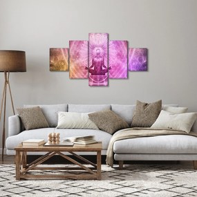 Obraz - aura medytacji (125x70 cm)