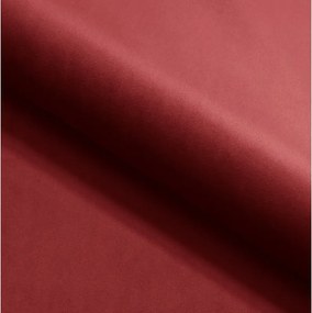 Narożnik GLAM Lewostronny z funkcją spania, zestaw z poduszkami wolnostojący tkanina RIVIERA 61 Burgundowy DOMO HOME