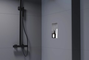 Półka wnękowa ścienna ze stali nierdzewnej NT203010X