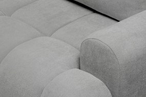 Kanapa Lutario z funkcją spania - szara plecionka hydrofobowa Venice 2023