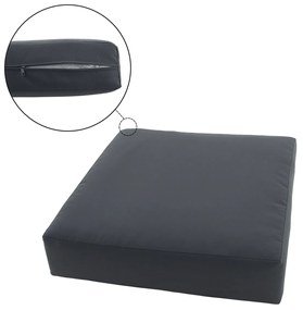 Sofa ogrodowa rattanowa MALORY, szary/naturalny