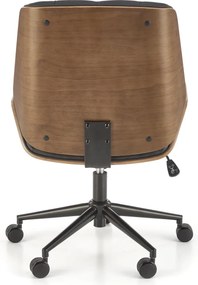 Krzesło biurowe Gavin z elementami ze sklejki