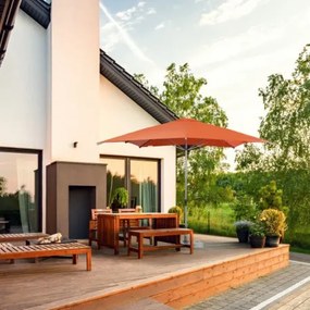 ALU EXPERT Teleskop 3 x 3 m - parasol ogrodowy : Substancja Desen - 831