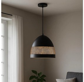 ONLI - Żyrandol na lince POLLY 1xE27/22W/230V czarny