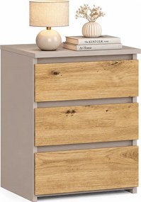 Minimalistyczna komoda kaszmir dąb artisan W4-W31