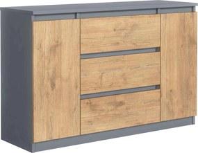 Komoda NUDO 120 cm do Salonu Sypialni Antracyt