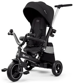 KINDERKRAFT SELECT - Dziecięcy rowerek trójkołowy 5w1 EASYTWIST Premium czarny