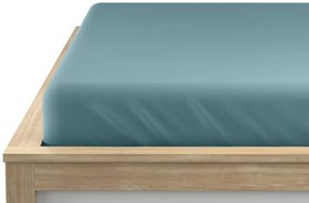 PrzytulneMieszkanie.pl Prześcieradło jersey EXCLUSIVE turkusowe 180 x 200 cm