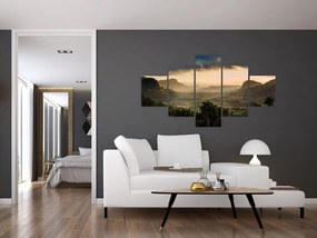 Obraz - Kubańskie szczyty (125x70 cm)