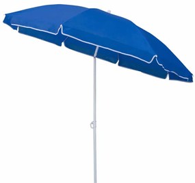 Parasol ogrodowy CORAL z regulacją kąta nachylenia 200 cm, niebieski