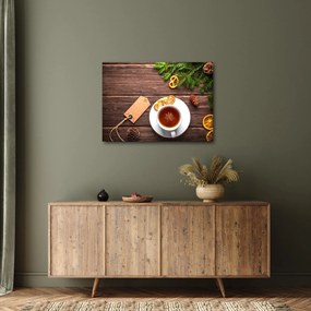Obraz - kubek z dekoracjami (70x50 cm)