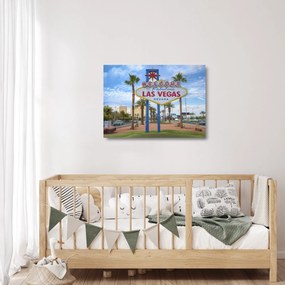 Obraz na szkle - Las Vegas (70x50 cm)