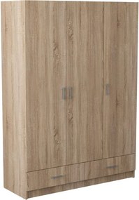 Szafa PINELLO - Dąb sonoma / 2 szuflady / 144 cm