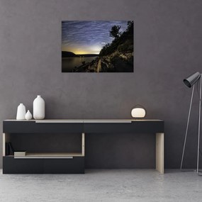 Obraz - niebo podczas zachodu słońca (70x50 cm)