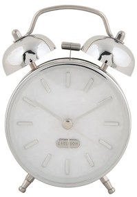 Budzik retro PEARL GLOW, Ø 8 cm