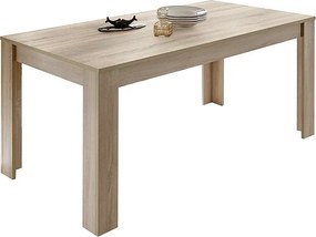 Nowoczesny stół rozkładany "Firenze" z drewna dębowego cm 137/185 x90 79h