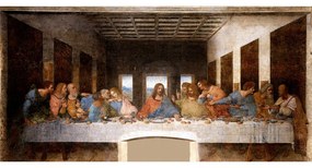 Reprodukcja obrazu Leonarda da Vinci – The Last Supper, 80x40 cm