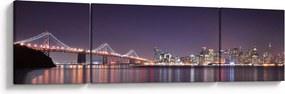 Obraz przedstawiający San Francisco, Kalifornia (170x50 cm)