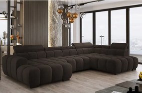 Narożnik BULL XL Prawostronny z elektryczną funkcją regulacji tkanina Salvador 07 WERSAL