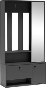 MINIO go for it, Garderoba PORTO w kolorze grafit