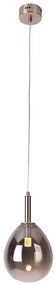 Srebrnoszara lampa wisząca - B0-T95