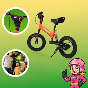 Rennmeister Rowerek biegowy QUIDO, od 3 lat, pomarańczowa