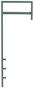 Miętowy metalowy wieszak ścienny 3 cm Trento – House Nordic
