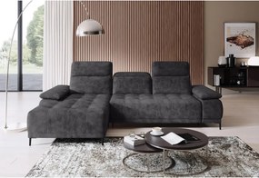 Narożnik FOCUS S Mini z elektryczną regulacją w tkaninie SALVADOR 15 WERSAL