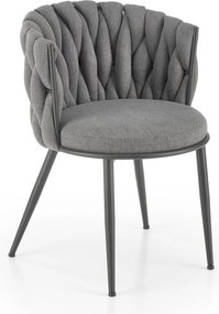 Krzesło z plecionym oparciem K516