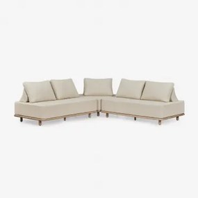 Portet Acacia 3-częściowy Modułowy Narożnik Do Salonu Gardenia Biel - Sklum