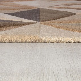 Beżowy wełniany dywan 120x170 cm Reverie – Flair Rugs