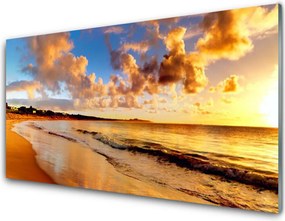 Panel Kuchenny Złoty Piasek nad Oceanem