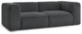 Ciemnoszara sofa 255 cm Zephyr – Bobochic Paris