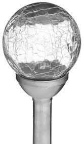 Lampa solarna, kula, lampa ogrodowa LED, Ø6 cm