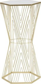 Stolik Kawowy VKH600, Złoto, 40x35x80 cm, Kendra Home