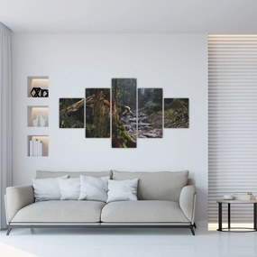 Obraz - W lesie (125x70 cm)