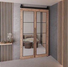 Drzwi Przesuwne QUDIO M6 Dąb Craft Złoty 100