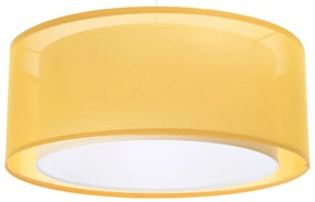 Żółta designerska lampa wisząca - S436 S0-H24