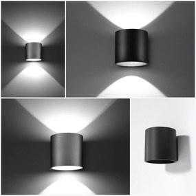 Minimalistyczny Kinkiet Walec Kurina 4X E713 R7-W39