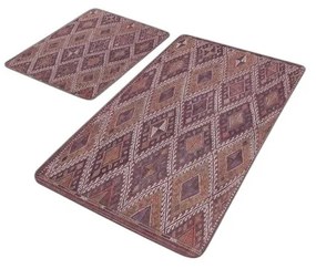 Aksamitne dywaniki łazienkowe zestaw 2 szt. 60x100 cm – Mila Home