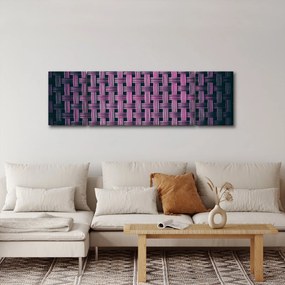 Obraz fioletowej tekstury (170x50 cm)