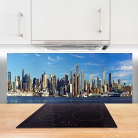 Panel nad blat kuchenny Metropolia W Świetle Dnia