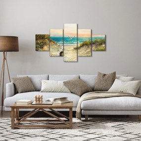 Obraz - Piaszczysta plaża (125x70 cm)