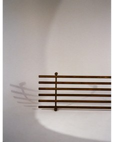 Musztardowe łóżko Next – Karup Design